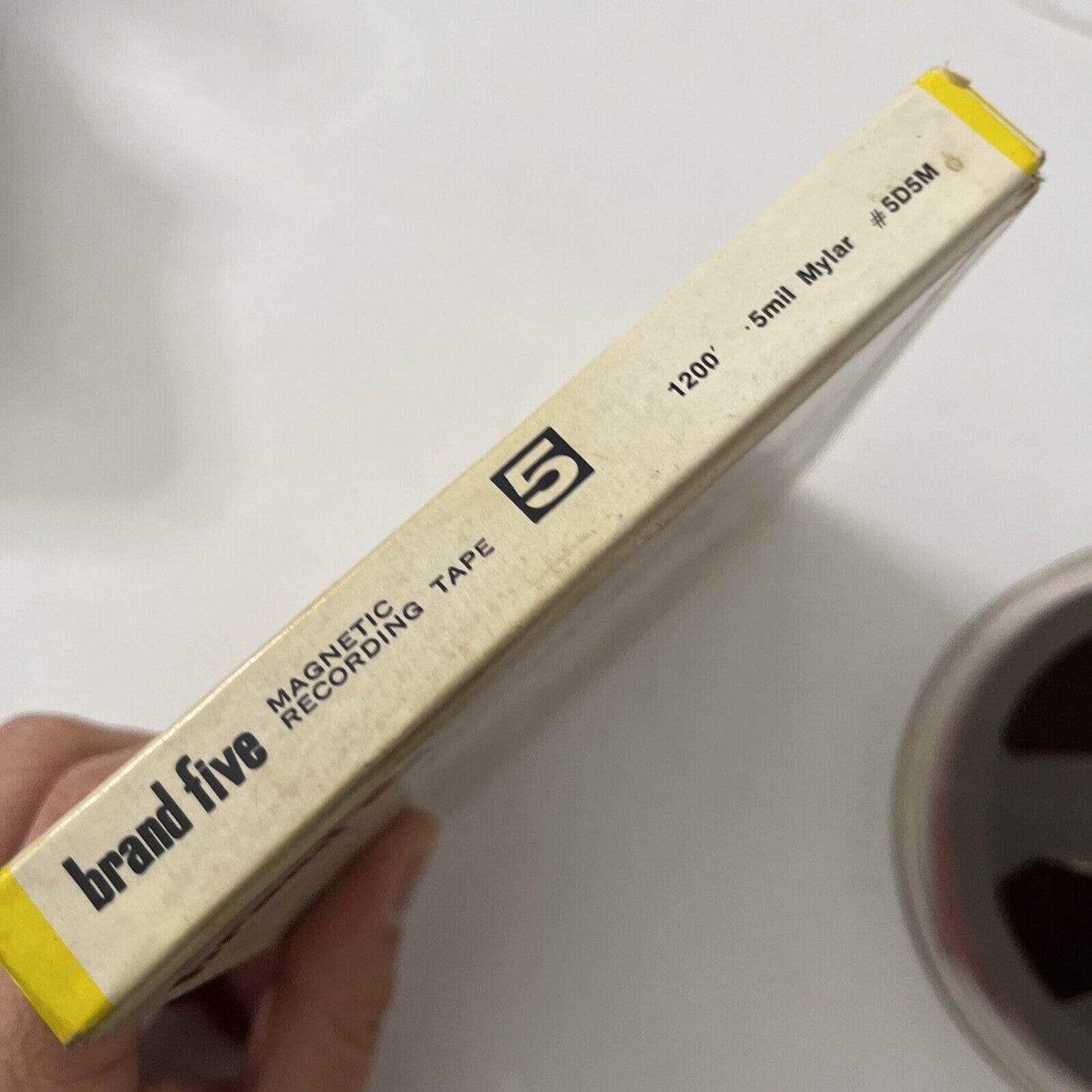 Brand Five Magnetic Recording Tape 1200' 5mil Mylar #5S5M