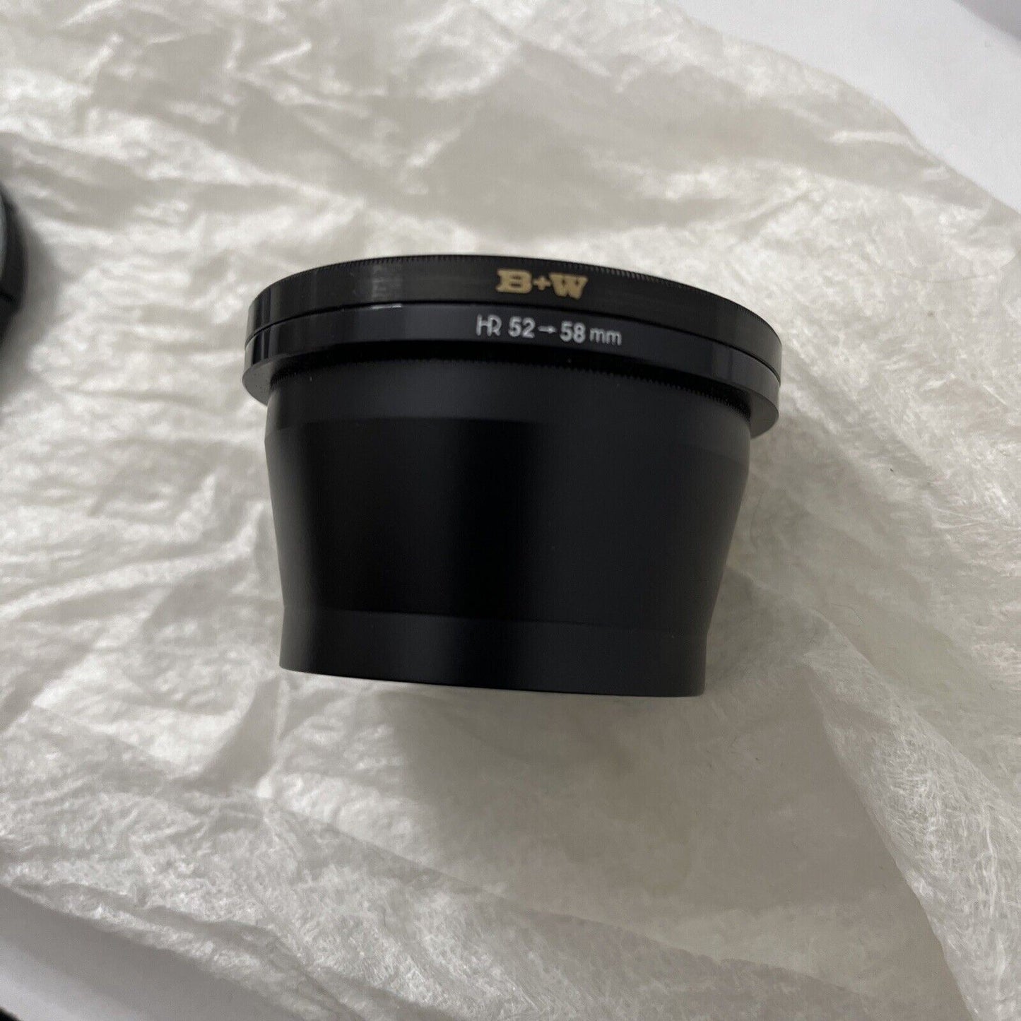 Canon Ultrasonic B+W 58 010 UV-Haze 1x MRC HR52-58mm Lumix Lens Adapter 45mm-52m