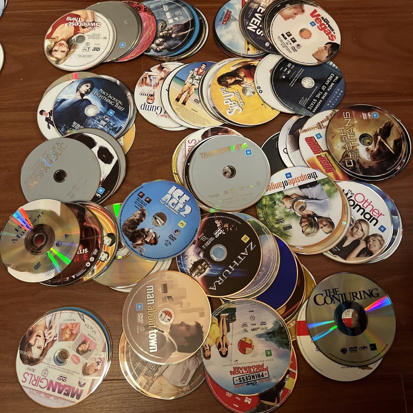 Bulk Approx 100 Genuine dvd movies Region 4