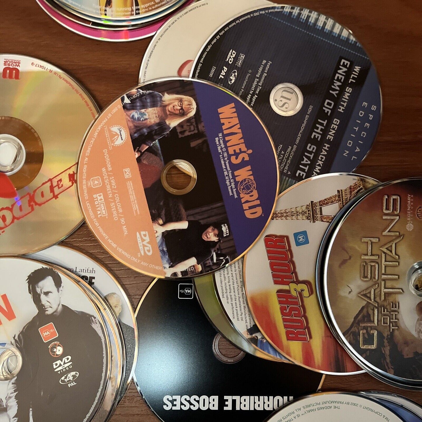 Bulk Approx 100 Genuine dvd movies Region 4