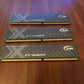 3x Xtreem Dark DDRII 800 1GB RAM