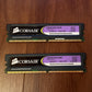 2x Corsair DDR2 800Mhz 1024MB CM2X1024-6400 Memory RAM