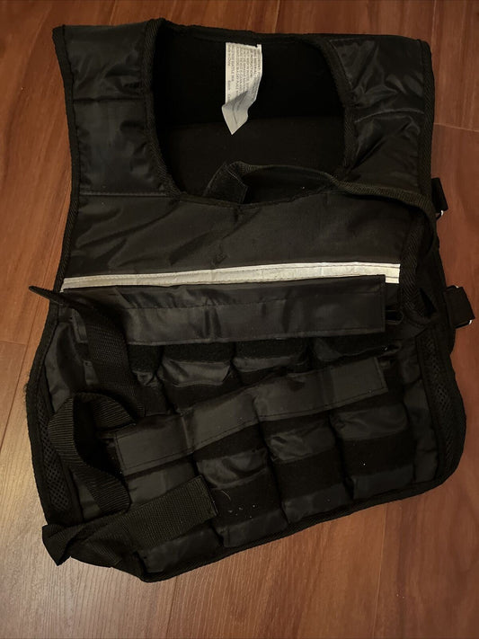 8kg Weighted Adjustable Vest Strength Training Running Fitness Crossfit