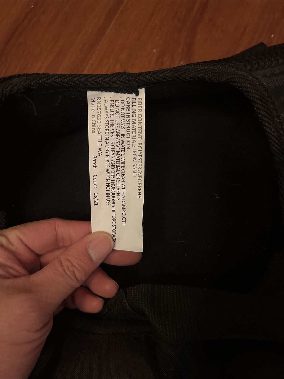 8kg Weighted Adjustable Vest Strength Training Running Fitness Crossfit