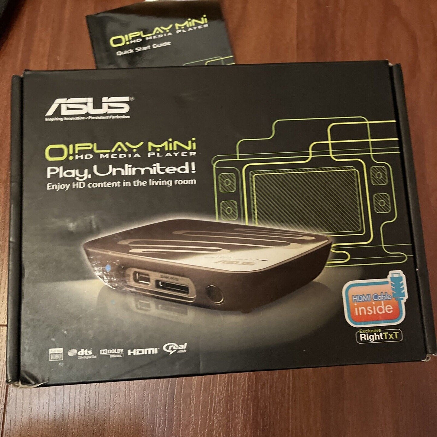 ASUS O!Play Mini Compact HD Multi-Format Media Player