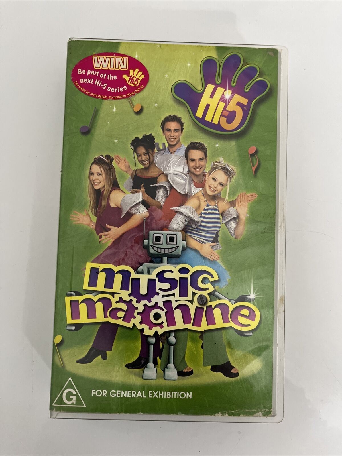 4x Hi5 - Music Machine, Move your Body, Snow Party, Holiday VHS PAL