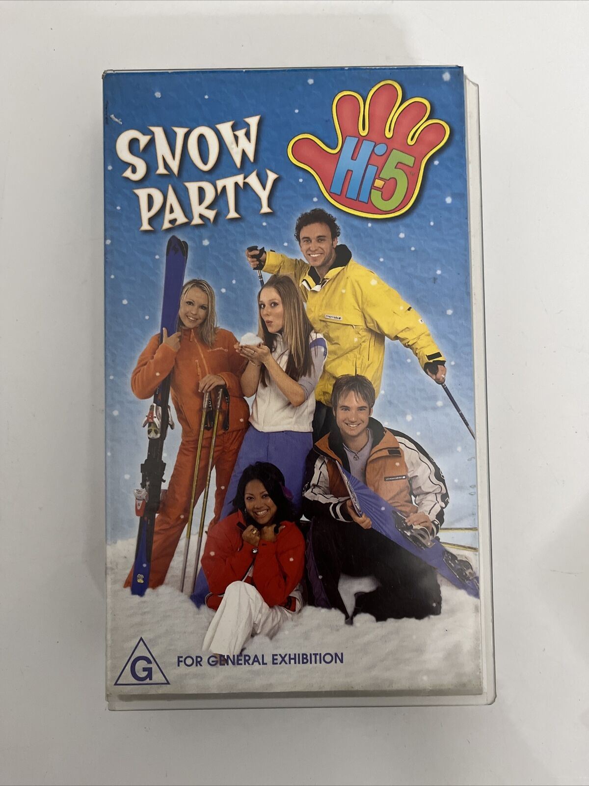 4x Hi5 - Music Machine, Move your Body, Snow Party, Holiday VHS PAL