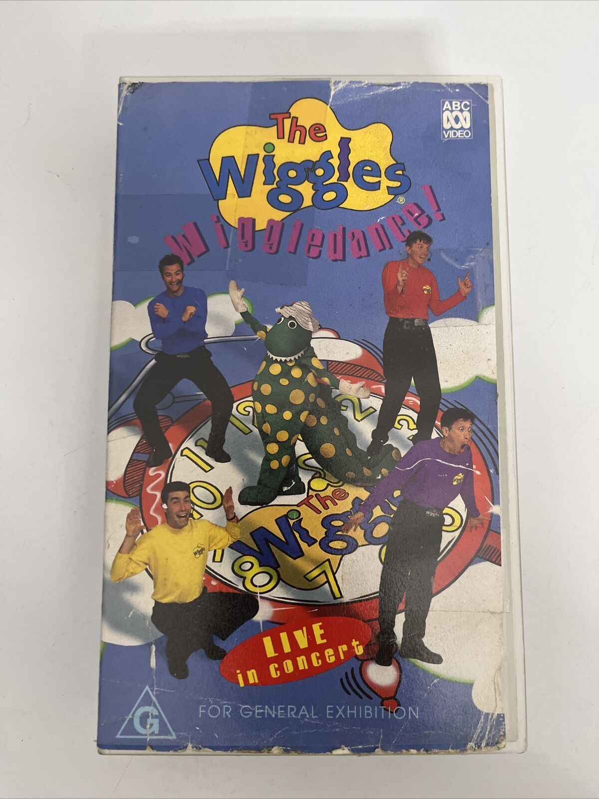 The Wiggles - Wiggledance Live In Concert VHS 1997 PAL