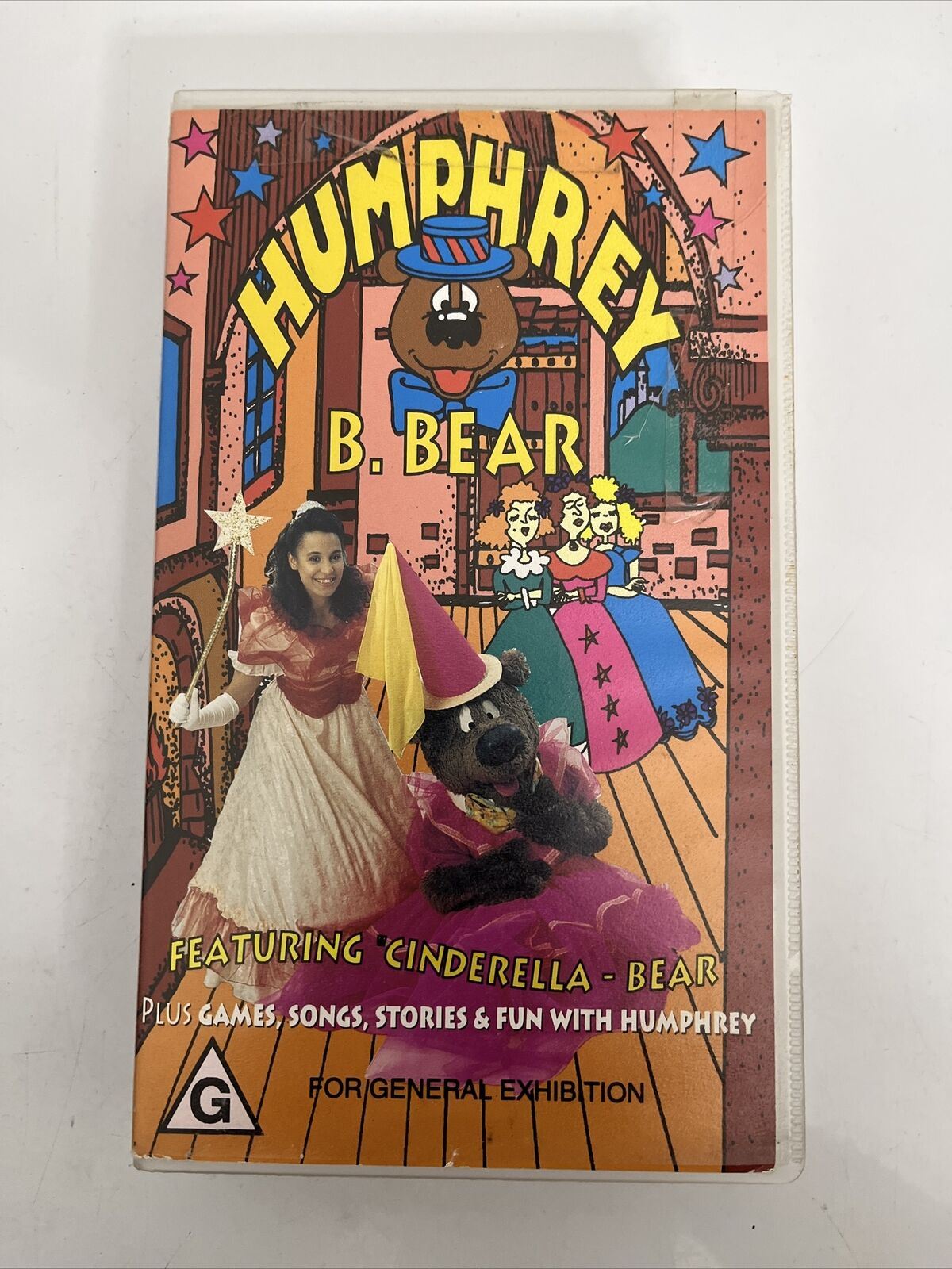 Humphrey B Bear featuring Cinderella Bear VHS PAL 1994