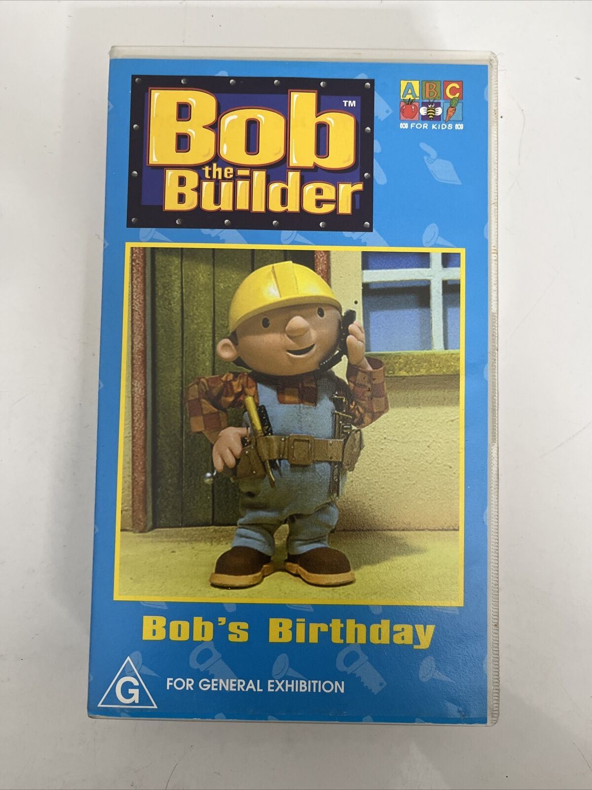 Bob the Builder - Bob's Birthday VHS PAL Video Cassette 2000 ABC For Kids