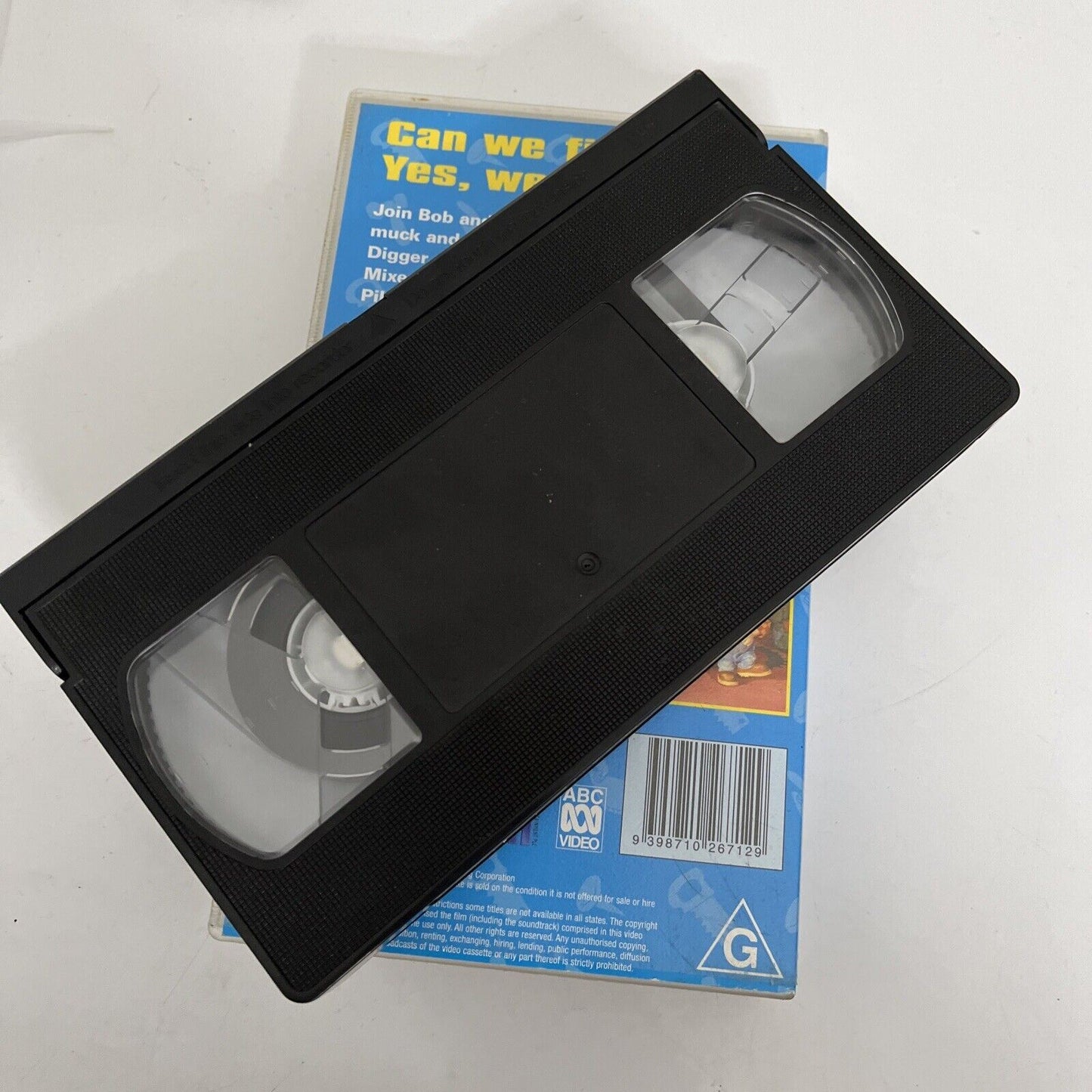 Bob the Builder - Bob's Birthday VHS PAL Video Cassette 2000 ABC For Kids