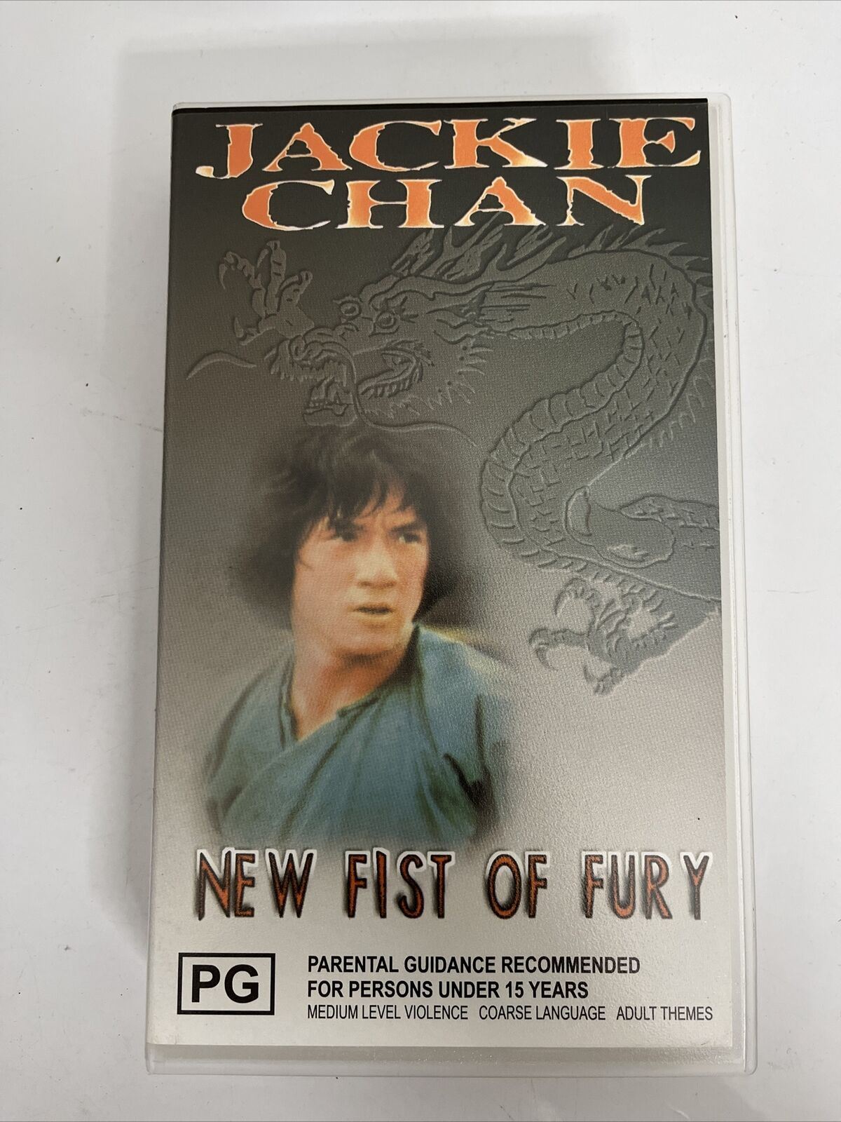 Jackie Chan New Fist of Fury VHS 1976 PAL