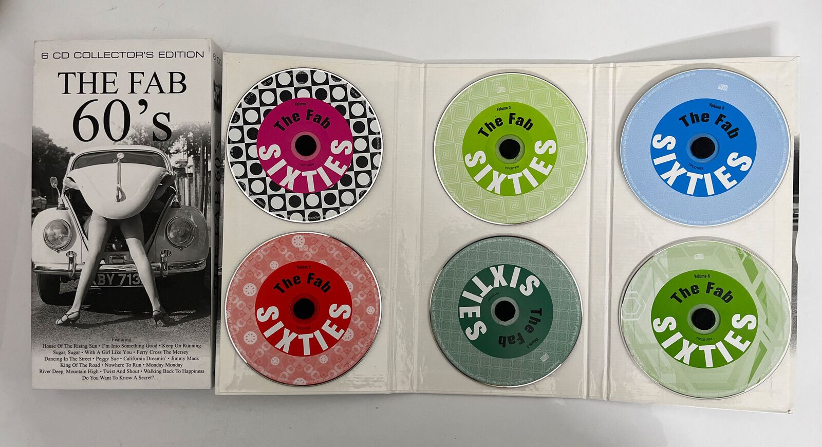 Fab Collection The Fab 60's - Various Artists 6 CD Collector's Edition – Retro Unit