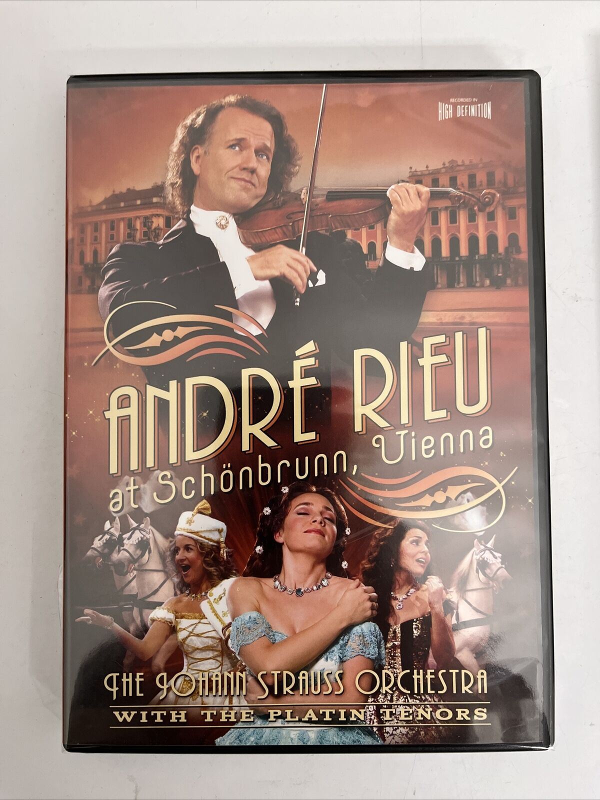 André Rieu - Schonbrune Vienna + Christmas Around the World DVD All Regions NEW