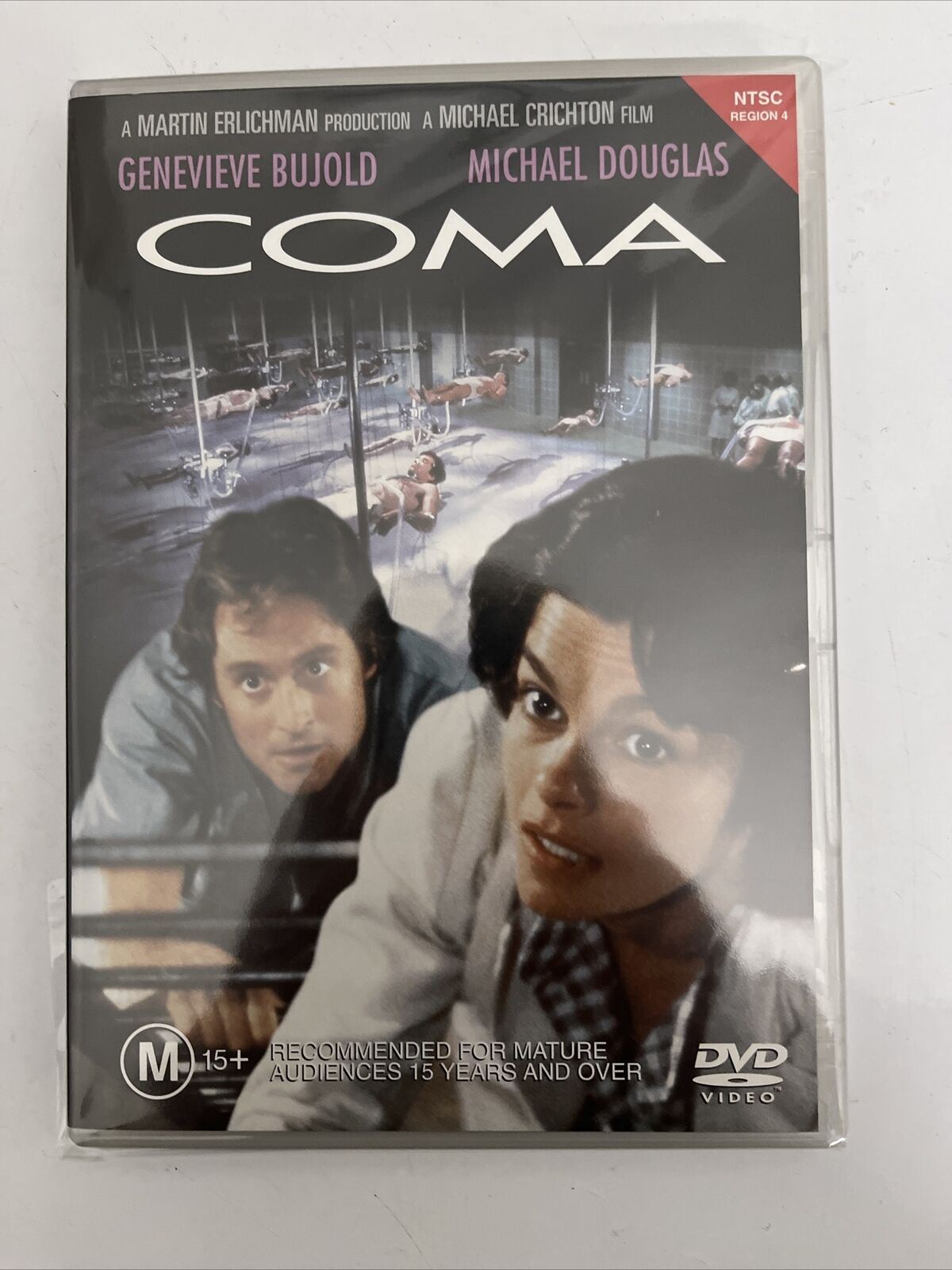 Coma (DVD, 1978) Geneviève Bujold, Michael Douglas. Thriller Region 4 NEW