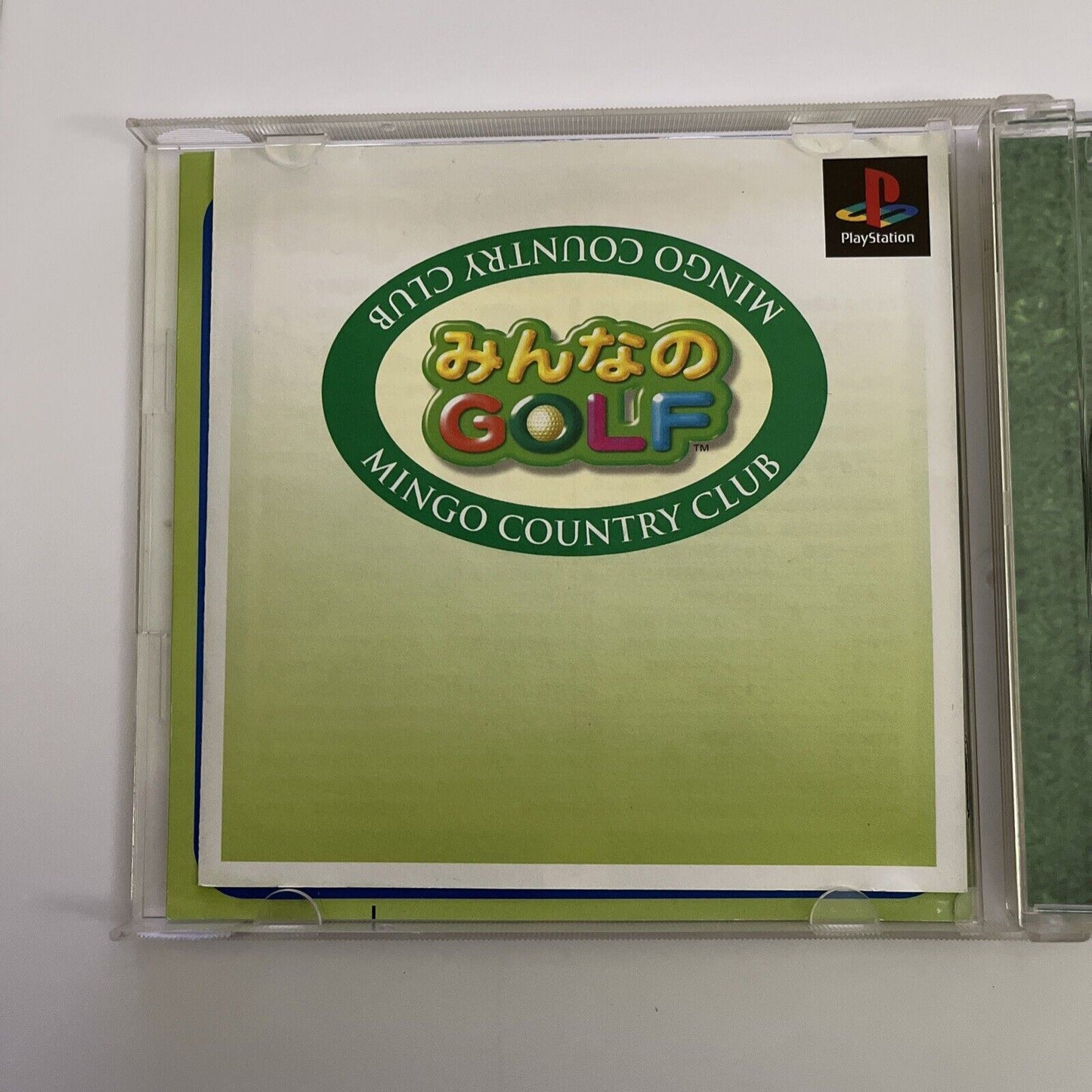 Minna no Golf 1 & 2 - Sony PlayStation PS1 NTSC-J JAPAN Game