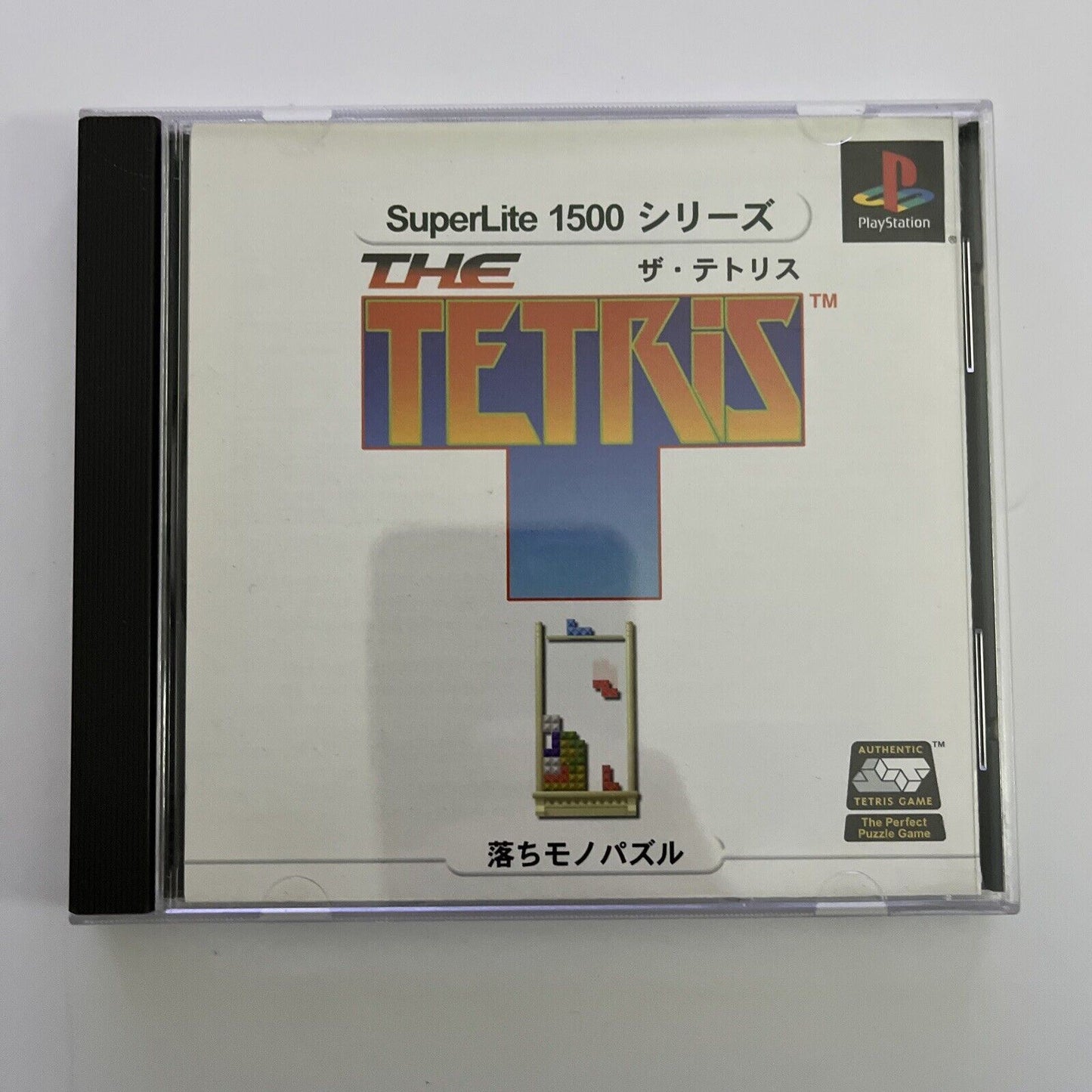 The Tetris - Sony PlayStation PS1 NTSC-J JAPAN 2000 Puzzle Game