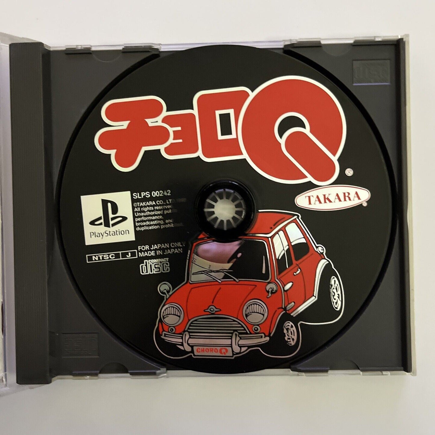 Choro Q Ver 1.02 - Sony Playstation PS1 NTSC-J Japan Polyphony Racing 1996 Game