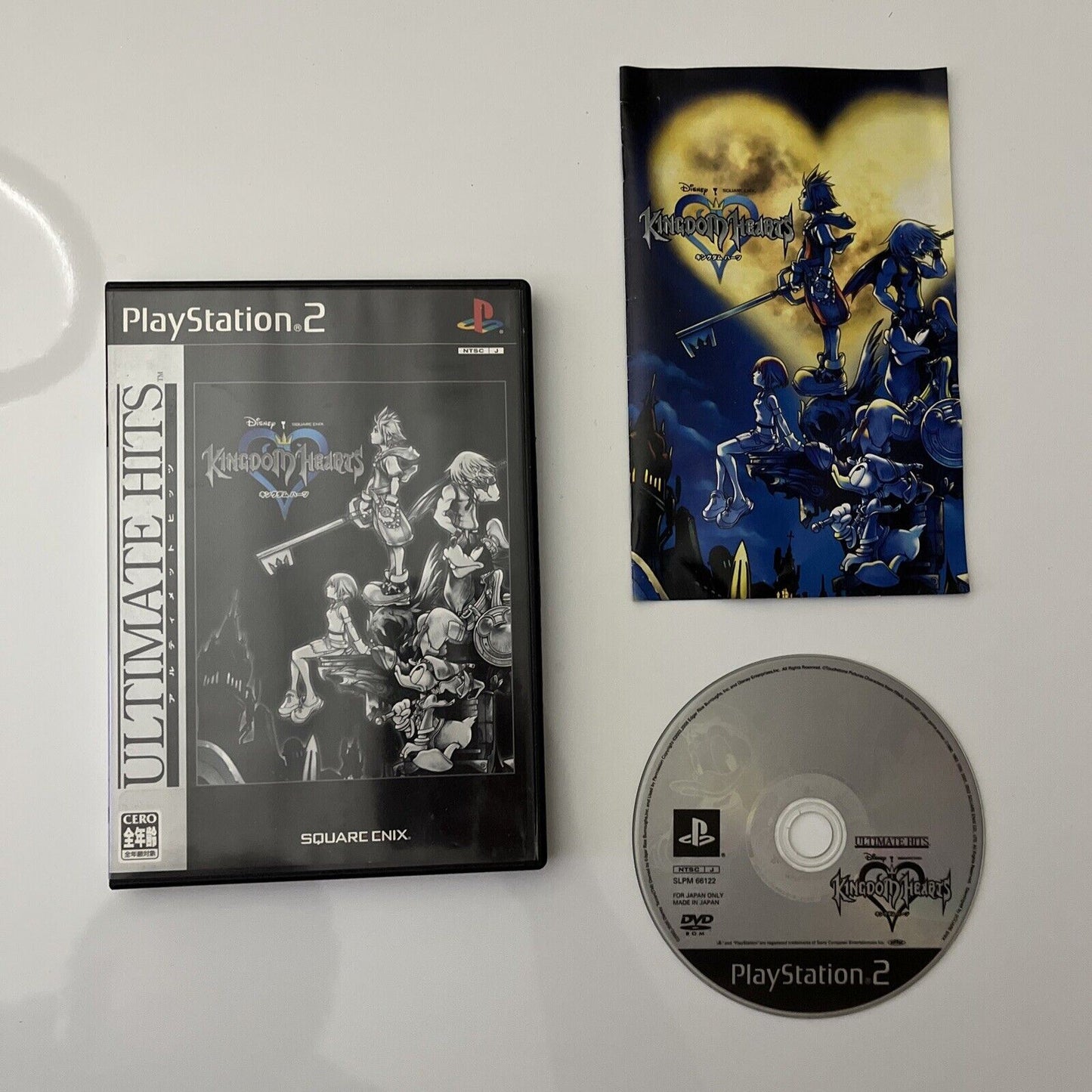 Kingdom Hearts (Ultimate Hits) - PlayStation PS2 NTSC-J JAPAN 2005 Square Game