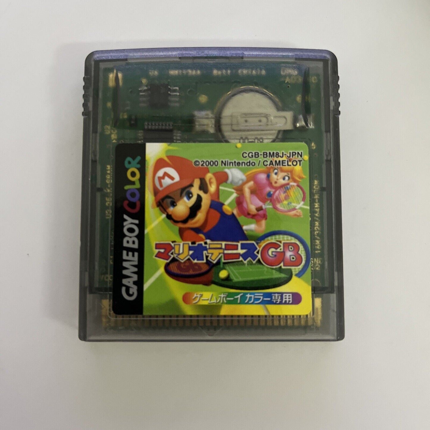 Mario Tennis - Nintendo Gameboy Color GBC JAPAN Game 2000 CGB-BM8J-JPN