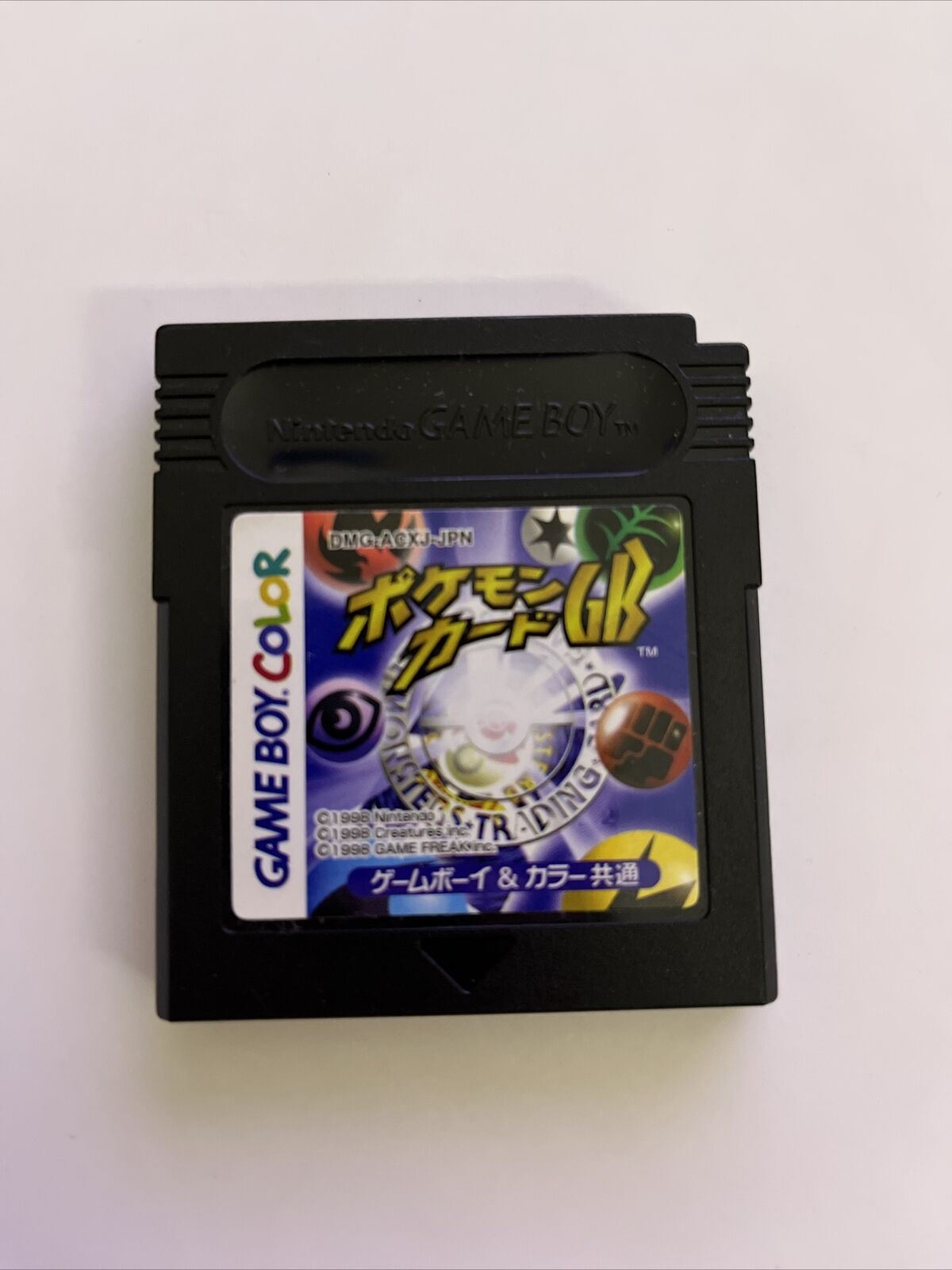 Pokemon Card - Nintendo Gameboy Color GBC JAPAN 1998 Game DMG-ACXJ-JPN