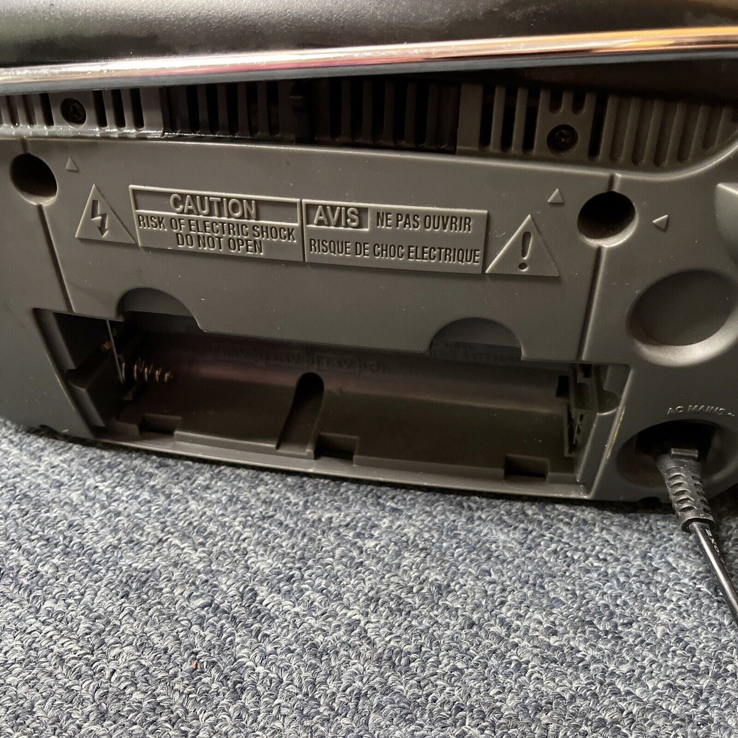 Philips AZ1315/10 Cassette Tape Radio MP3 CD Player Recorder Boombox