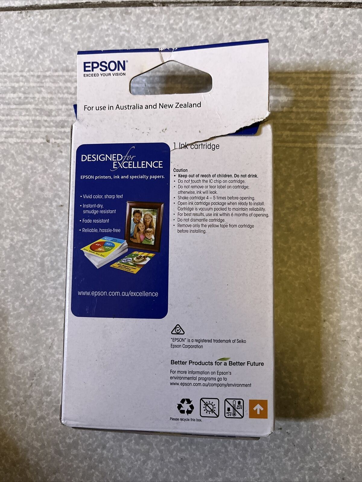 3x  GENUINE Epson 200 Standard Ink Cartridge - Magenta, Yellow, Cyan