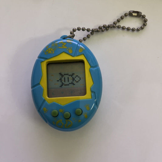 Tamagotchi Blue Yellow Electronic Virtual Pet