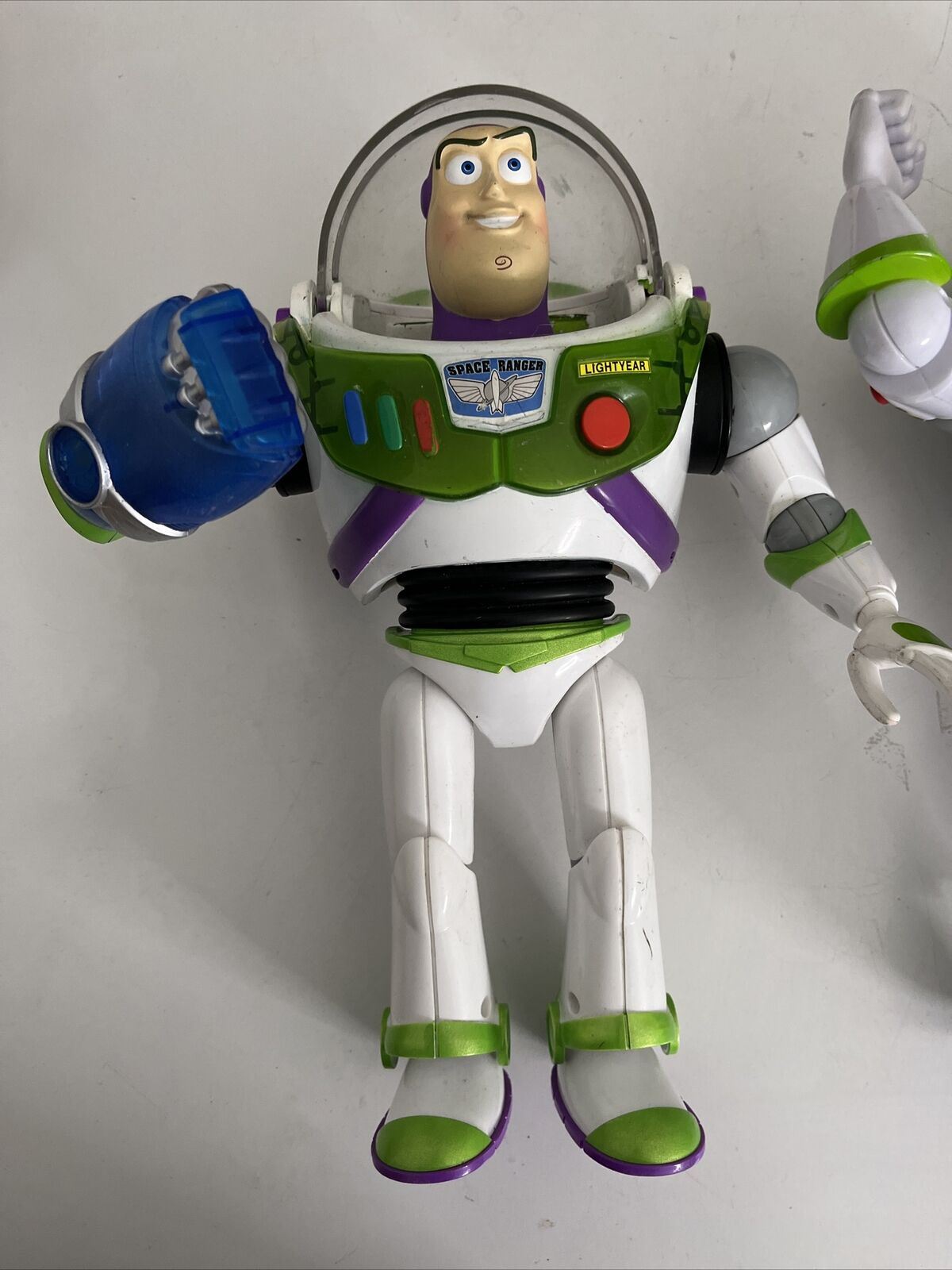 2x Disney Pixar Buzz Lightyear Action Figure 2012 Speech Light 30cm