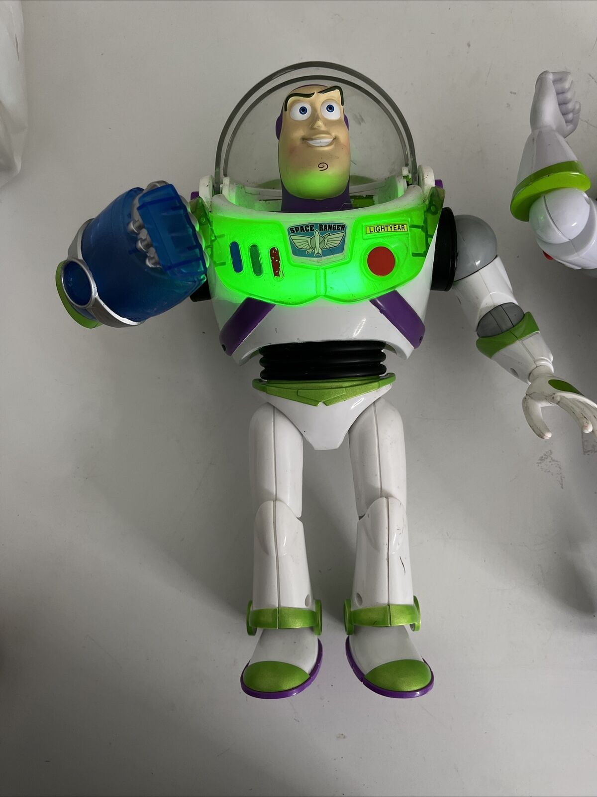 2x Disney Pixar Buzz Lightyear Action Figure 2012 Speech Light 30cm