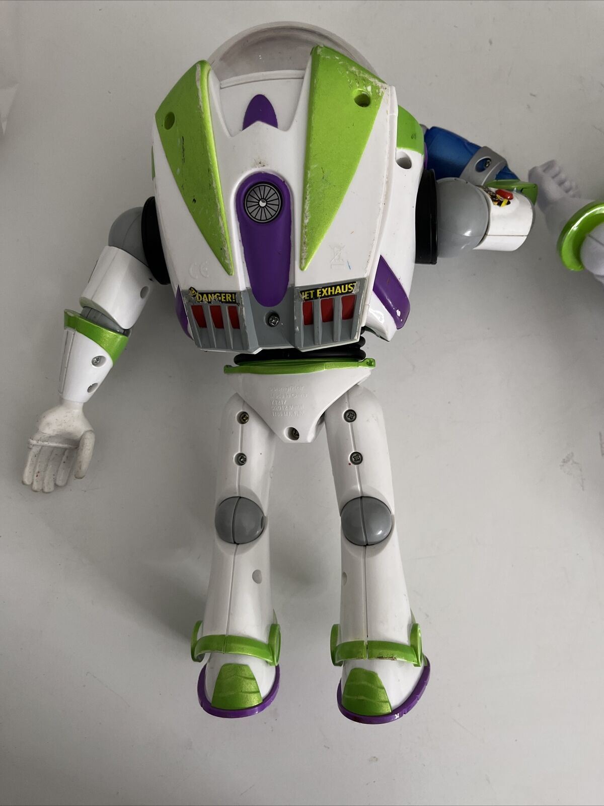 2x Disney Pixar Buzz Lightyear Action Figure 2012 Speech Light 30cm
