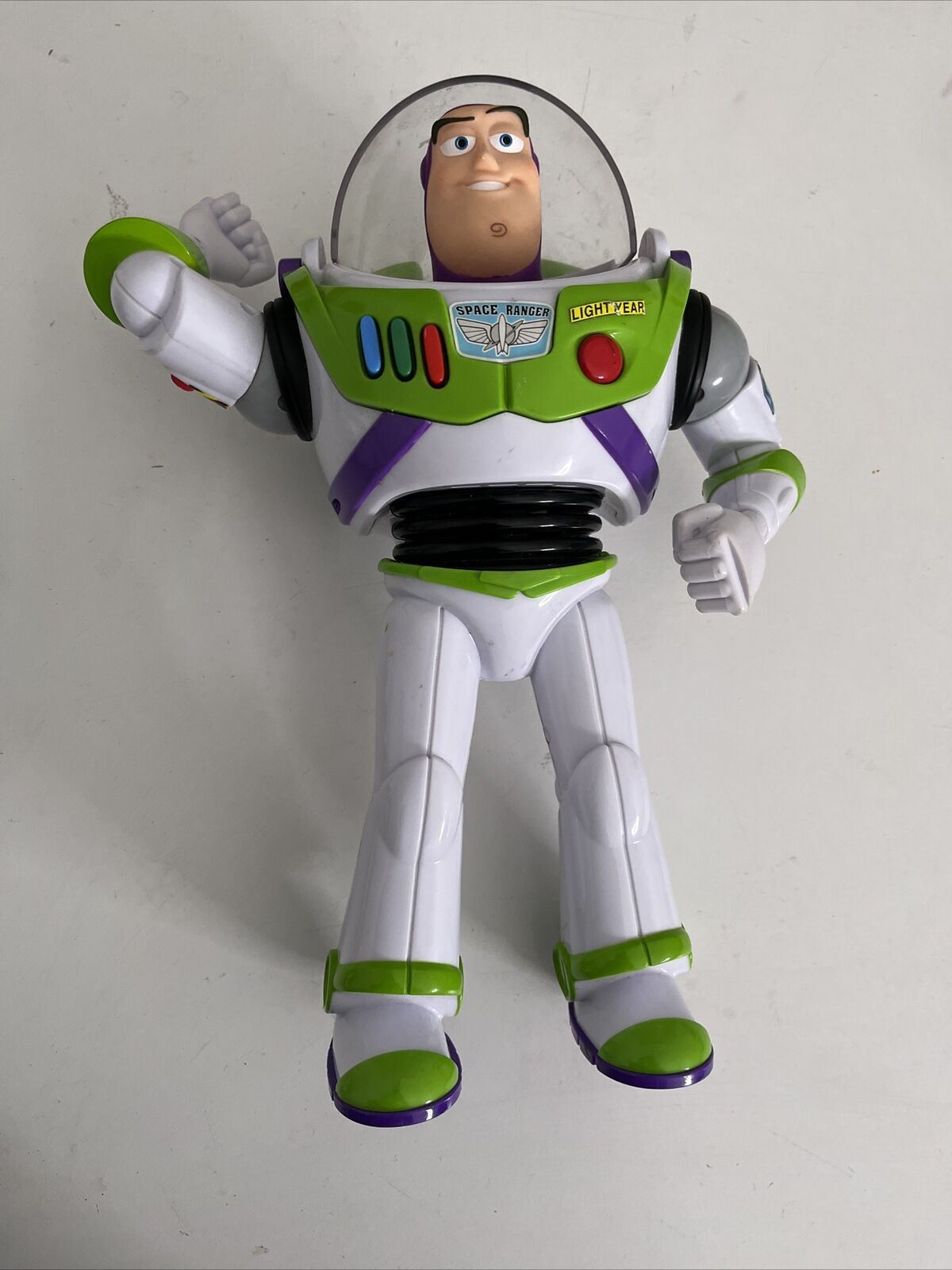 2x Disney Pixar Buzz Lightyear Action Figure 2012 Speech Light 30cm