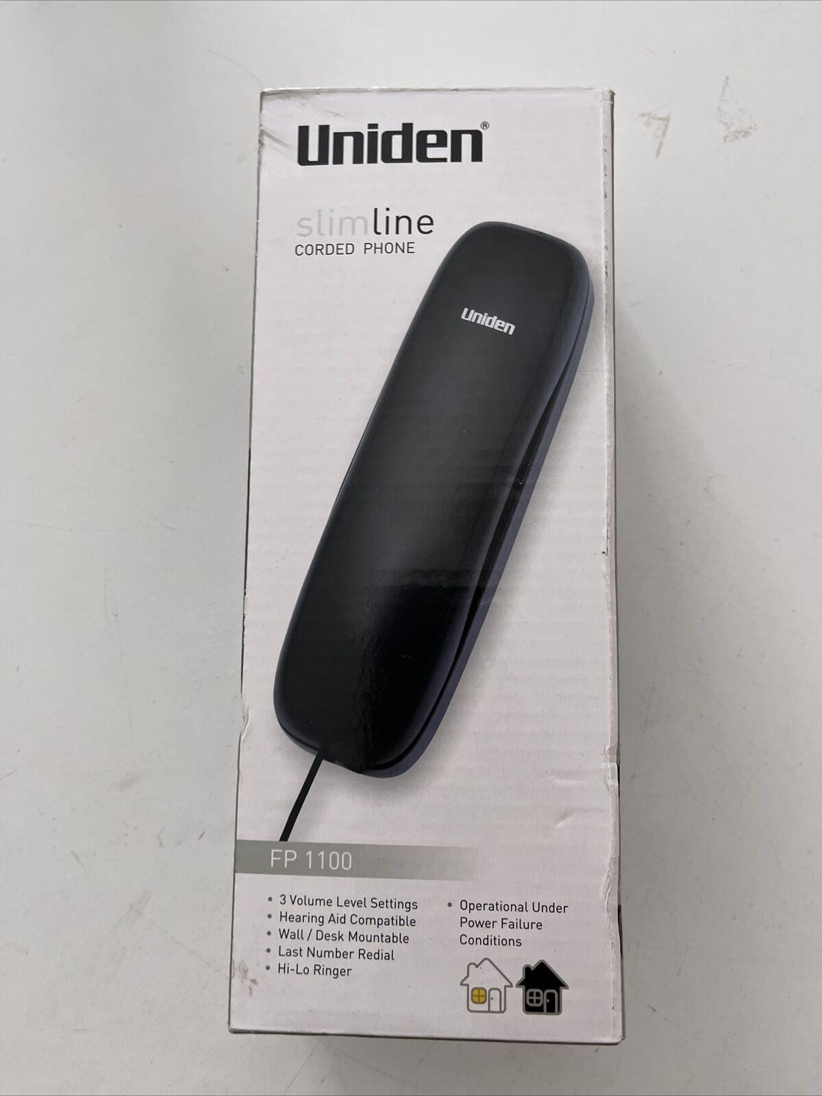 NEW Uniden FP 1100 Corded Phone - Black NBN Compatible