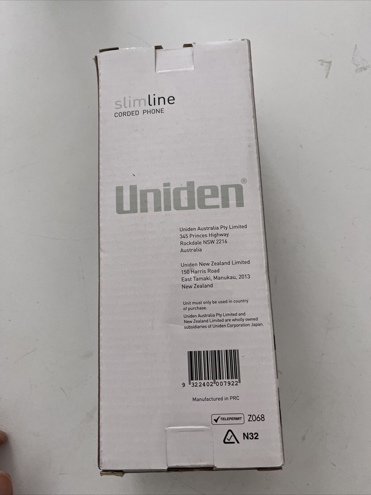 NEW Uniden FP 1100 Corded Phone - Black NBN Compatible