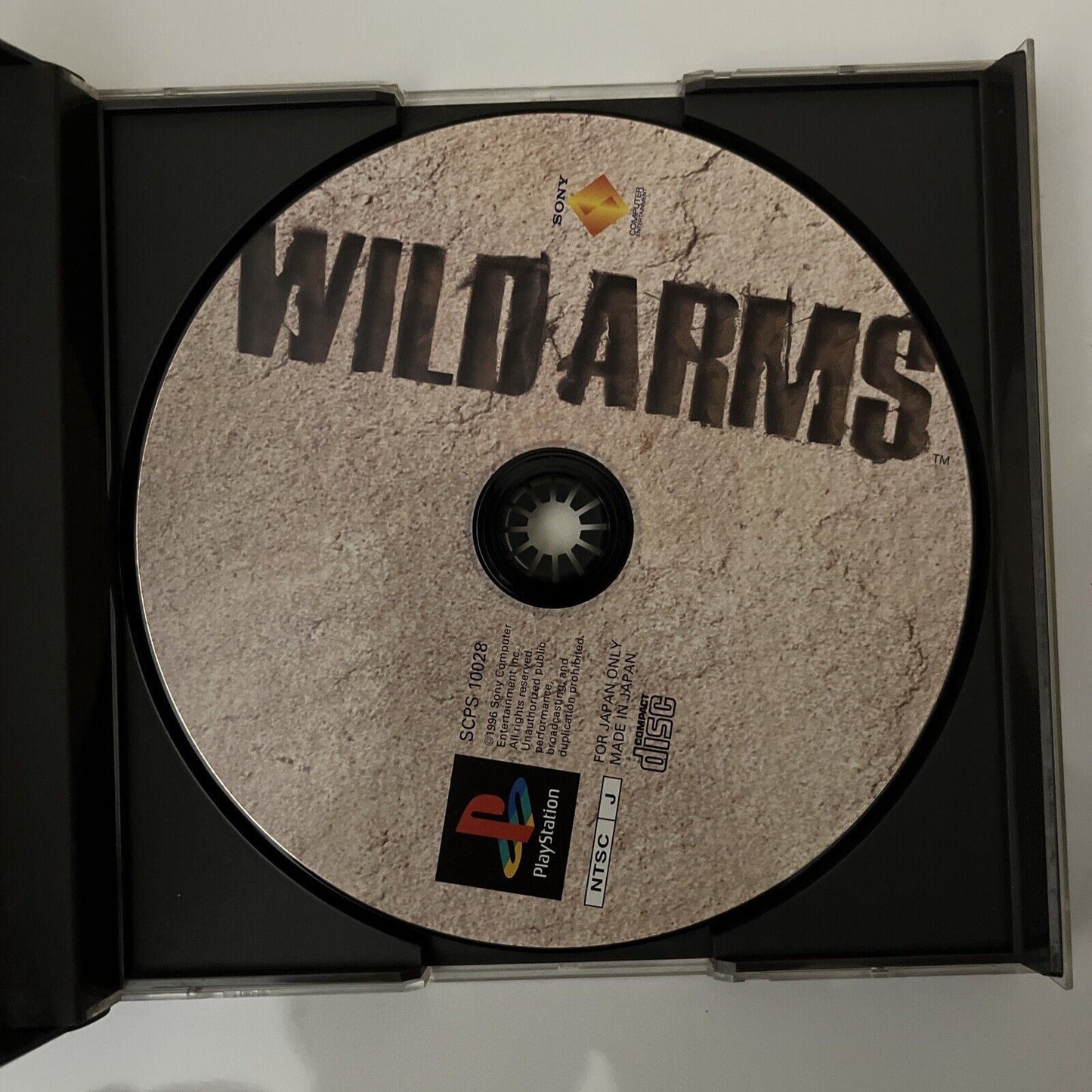 Wild Arms - Sony PlayStation PS1 NTSC-J JAPAN RPG 1996 Game