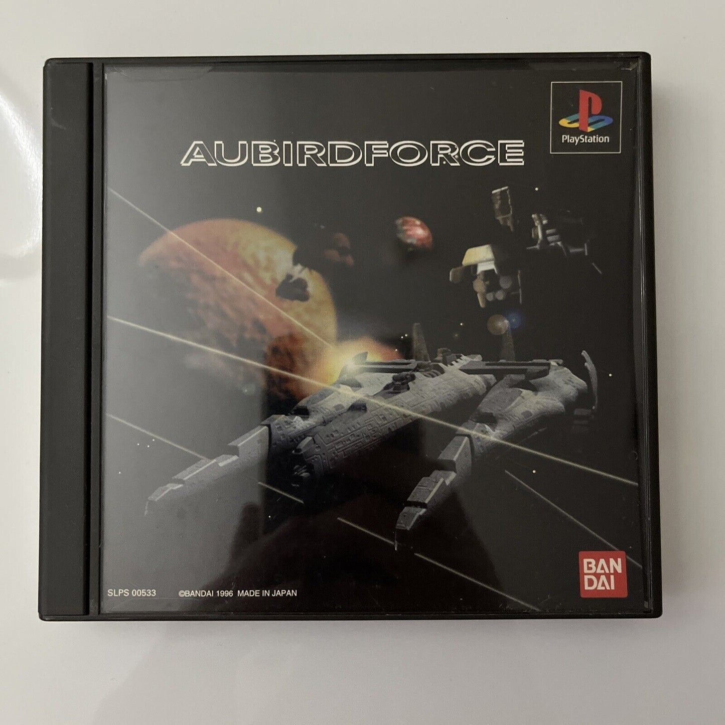 Aubirdforce - Sony PlayStation PS1 NTSC-J JAPAN 1996 Bandai War Strategy Game