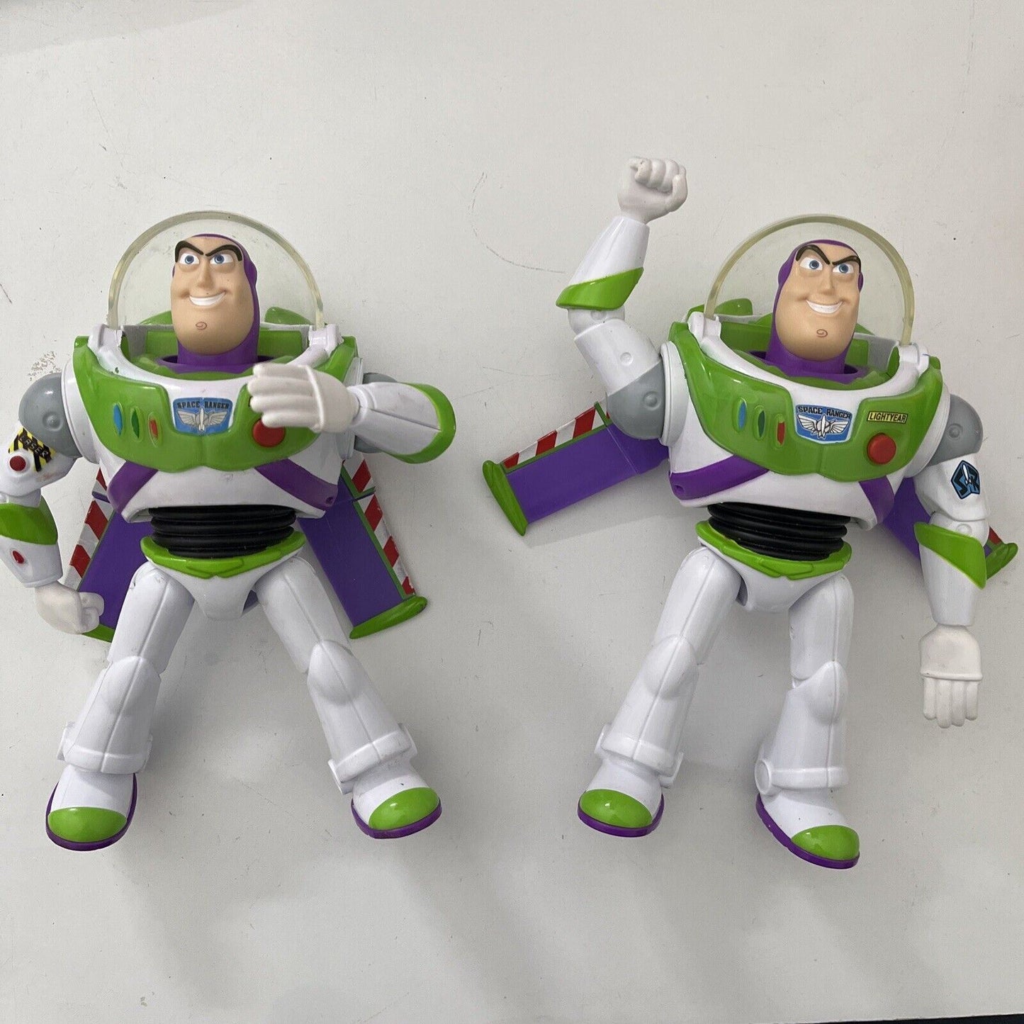 2x Disney Buzz Lightyear Action Figure 2018 18cm 7in Mattell  Speech
