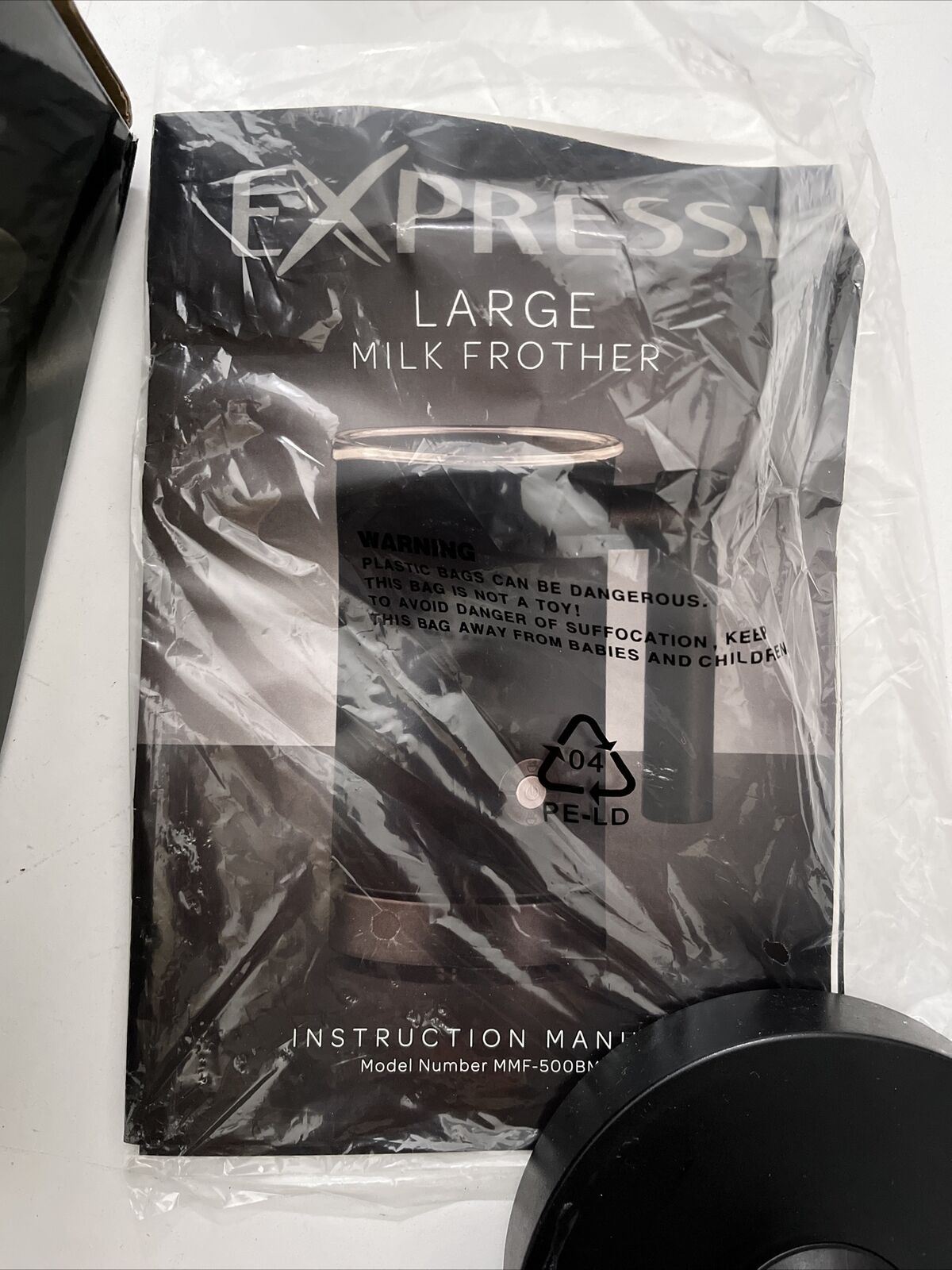 Expressi Large Milk Frother 500ml - Large Capacity