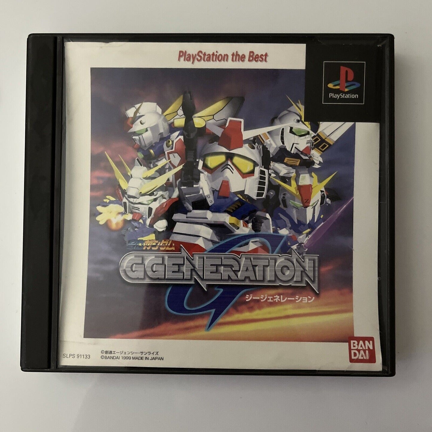 SD Gundam G Generation - PlayStation PS1 NTSC-J JAPAN Bandai Strategy 1999 Game