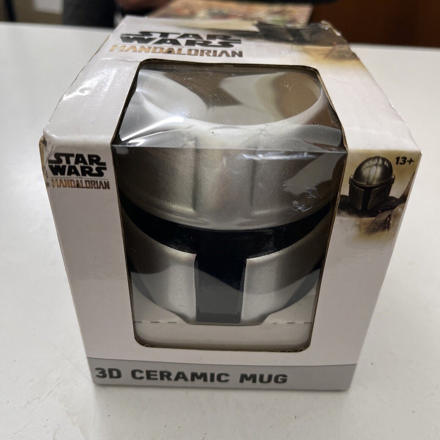 Genuine Official Star Wars Mandalorian 3D Ceramic Mug NEW