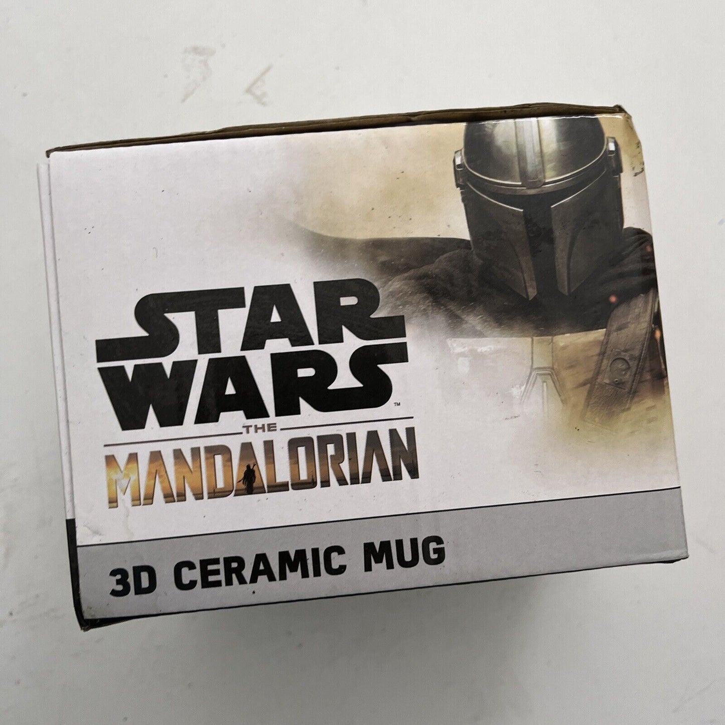 Genuine Official Star Wars Mandalorian 3D Ceramic Mug NEW