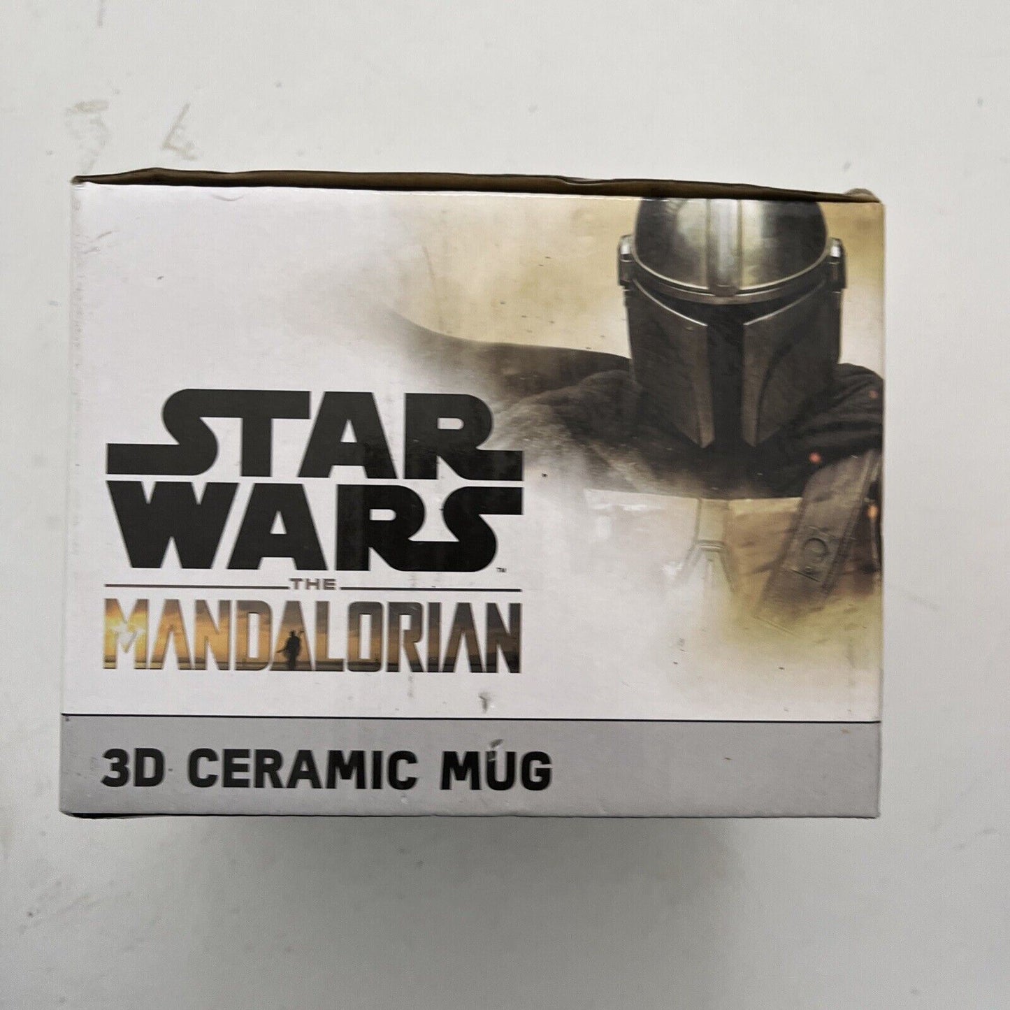 Genuine Official Star Wars Mandalorian 3D Ceramic Mug NEW