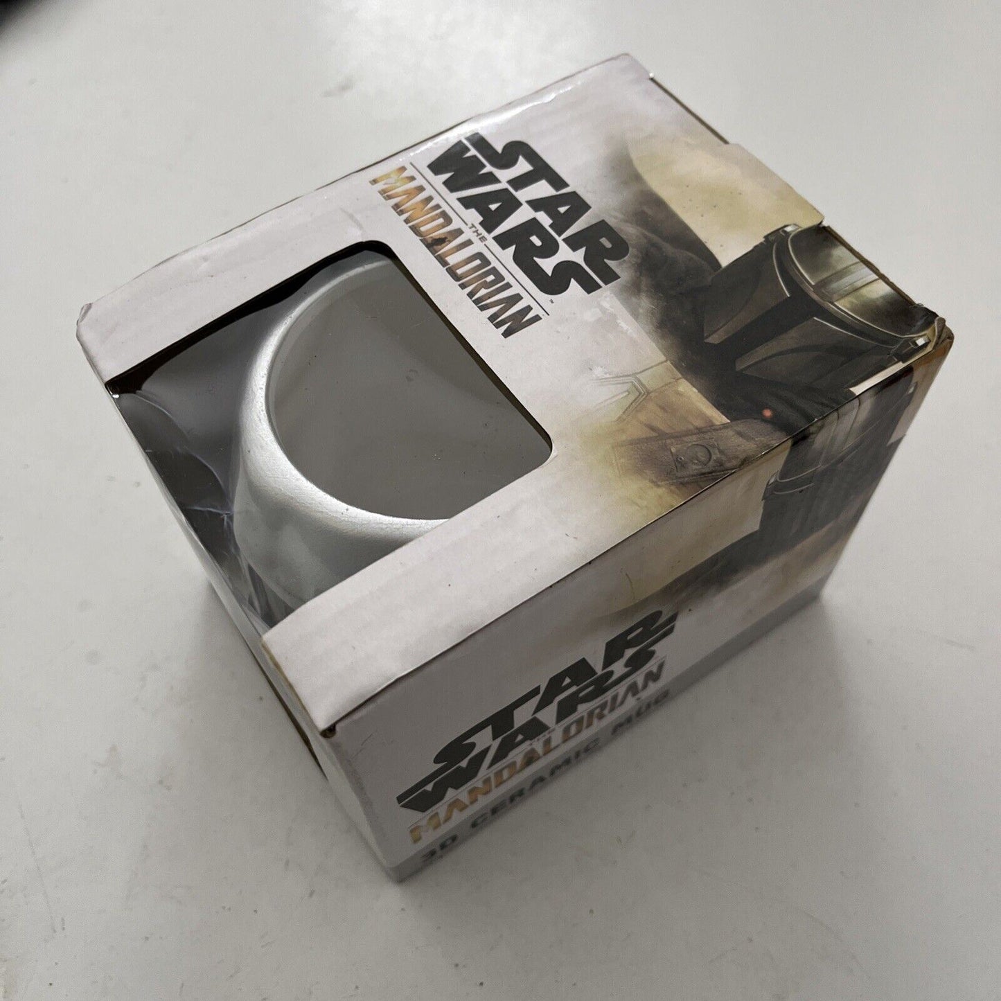 Genuine Official Star Wars Mandalorian 3D Ceramic Mug NEW