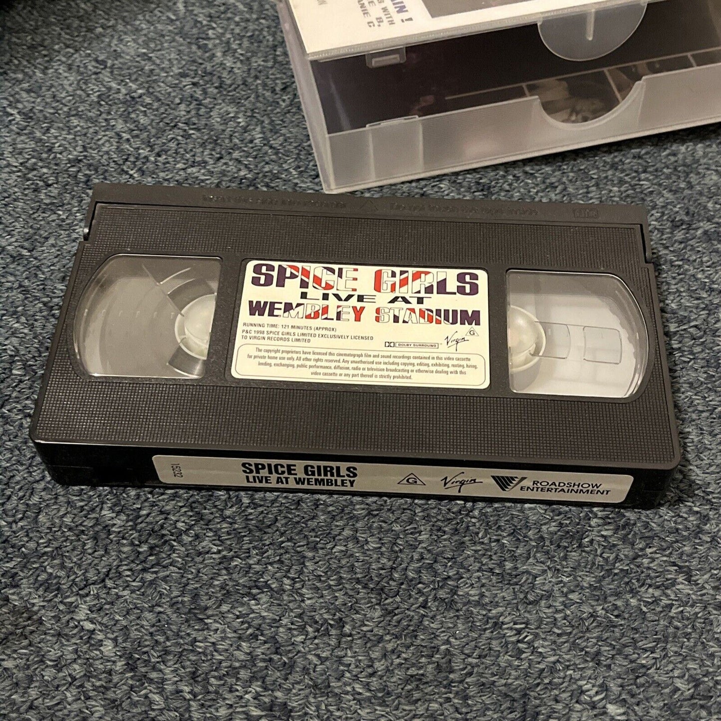 2x Spice Girls - Live at Wembley Stadium + The Movie VHS PAL