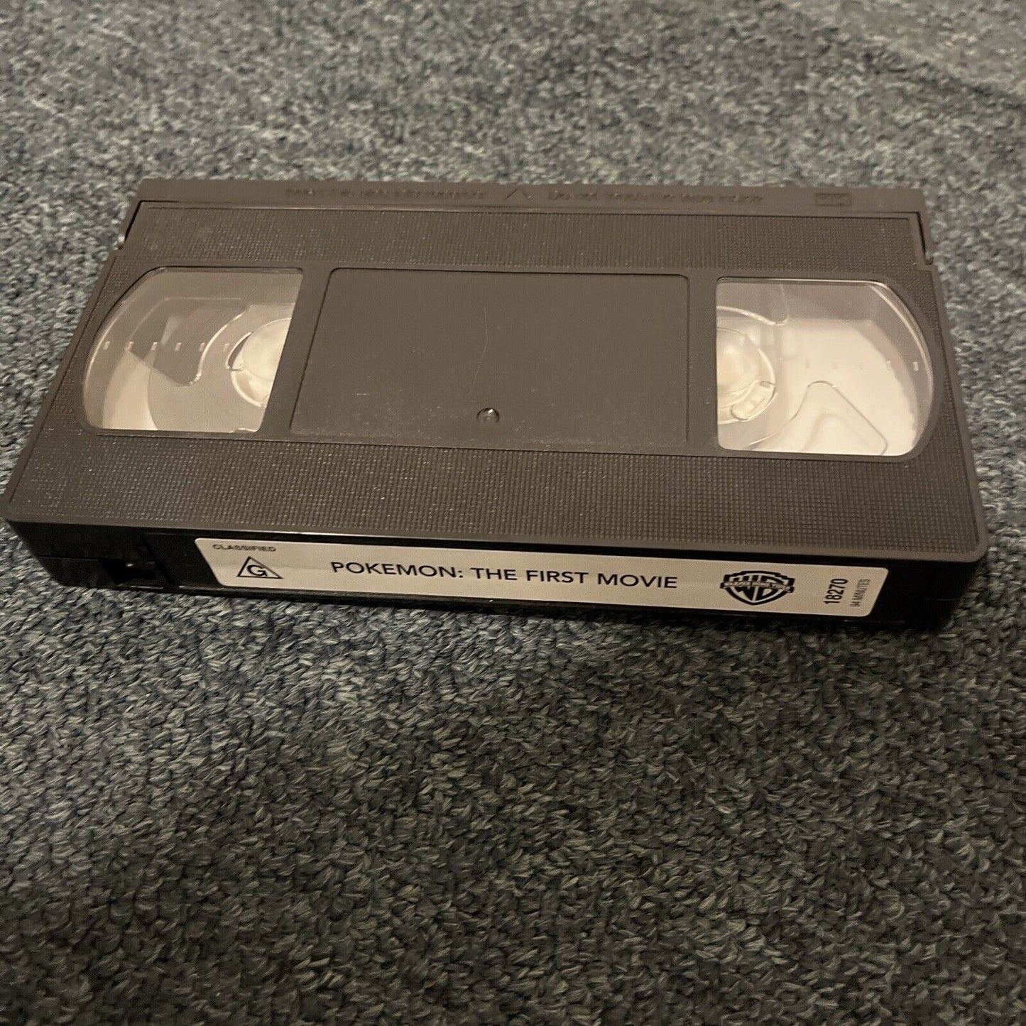 Pokemon The First Movie: Mewtwo Vs Mew - VHS PAL 1998 Tape Cassette Vintage