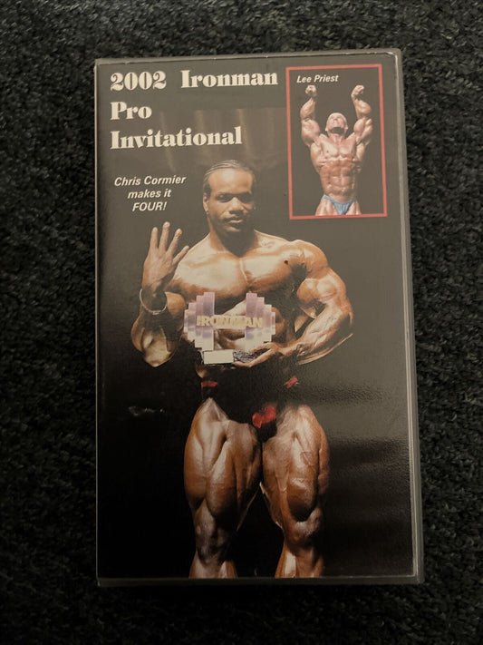 2002 Ironman Pro Invitational VHS PAL Chris Cormier Body Building