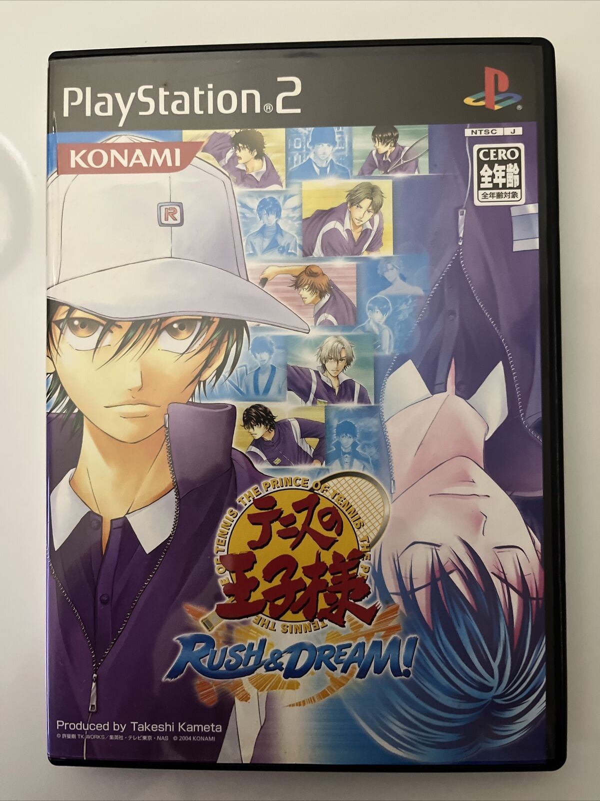 Prince of Tennis: Rush & Dream - Sony PlayStation PS2 NTSC-J JAPAN Konami Game