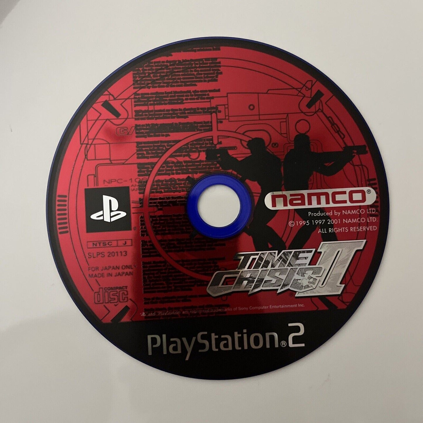 Time Crisis 2 - Sony PlayStation PS2 NTSC-J JAPAN Light Gun Shooter NAMCO Game