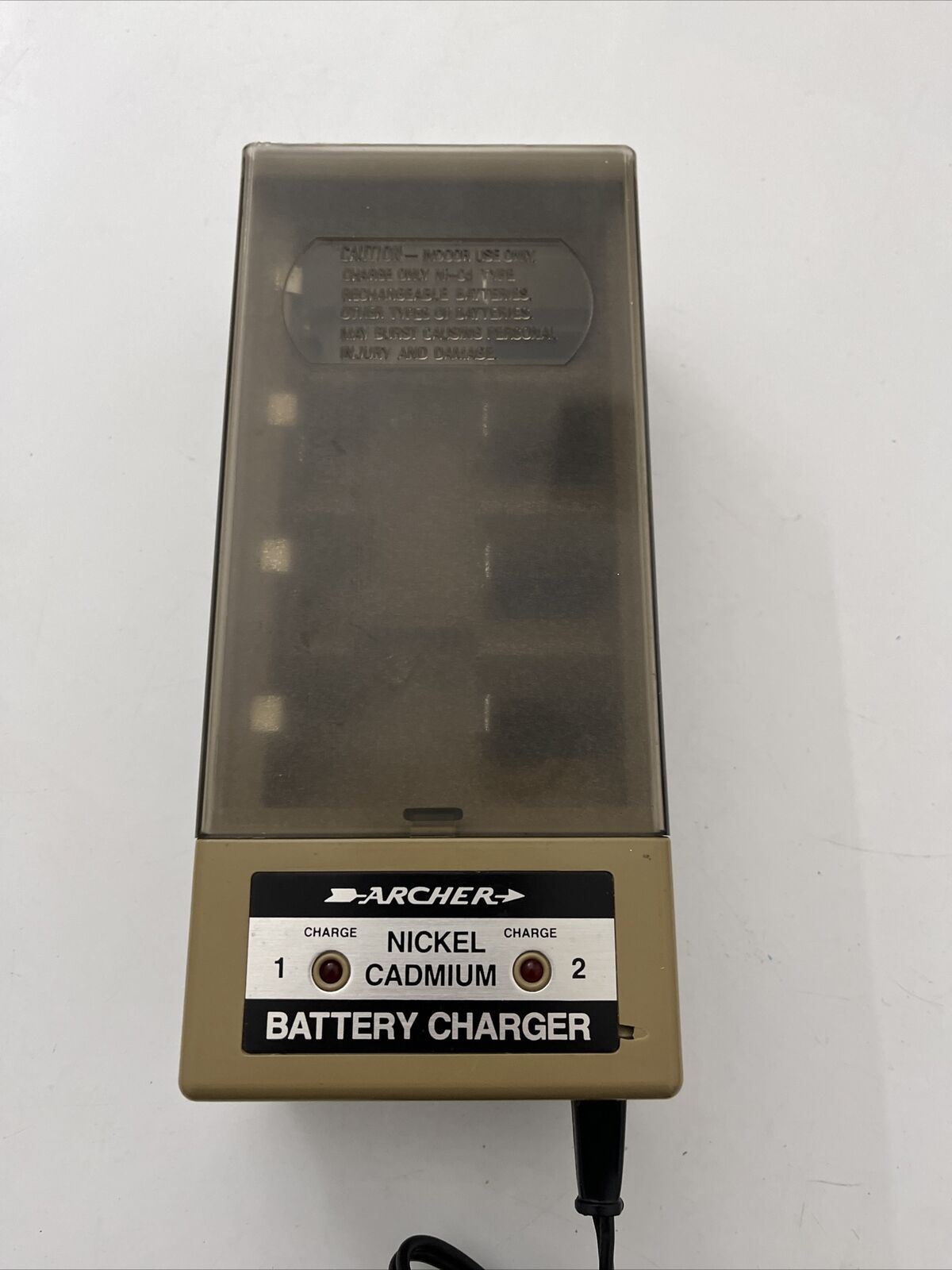 Retro Tandy Archer Nickel Cadmium Battery Charger  23-9502