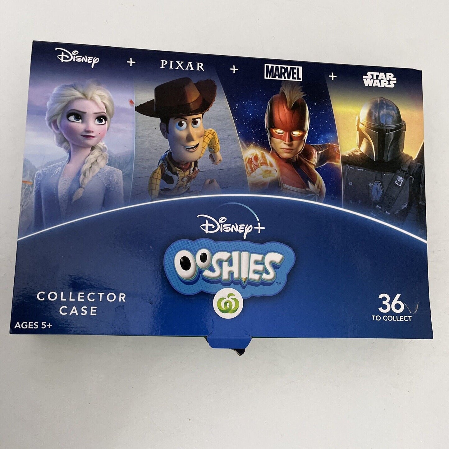 Woolworths Disney+ Ooshies Collector Case & 36 Toys Complete Set